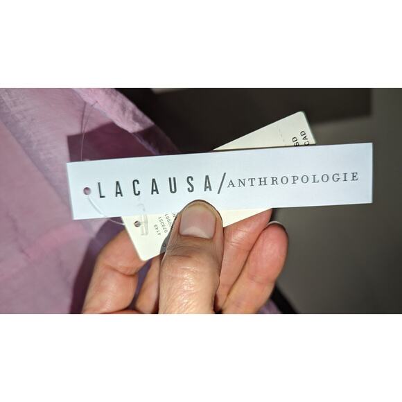 NWT Anthropologie Soleil Mini Dress in Creamsicle sz S - Picture 8 of 9